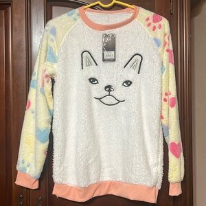 NWT GM FASHION USA pajama set Pastel colors Size M/L